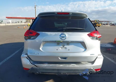 2017 Nissan Rogue S из США, поврежденный, VIN KNMAT2MV5HP554487